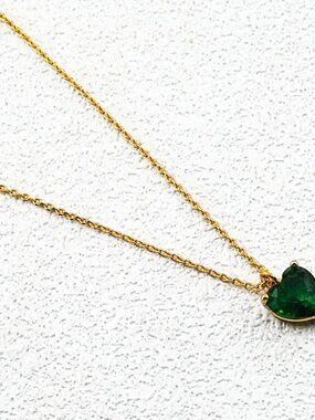Kate Spade Crystal Heart Necklace